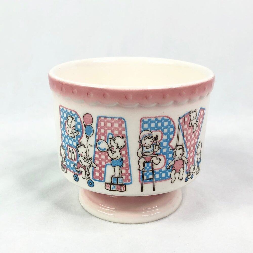 Vintage Rubens Originals Baby Nursery Planter